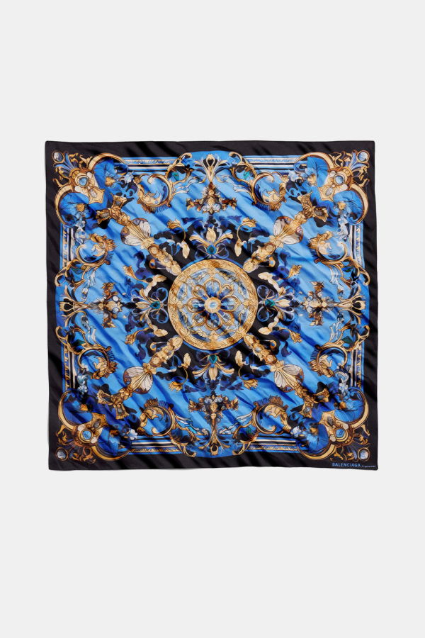 Balenciaga Ai Scarf - Royal Gold