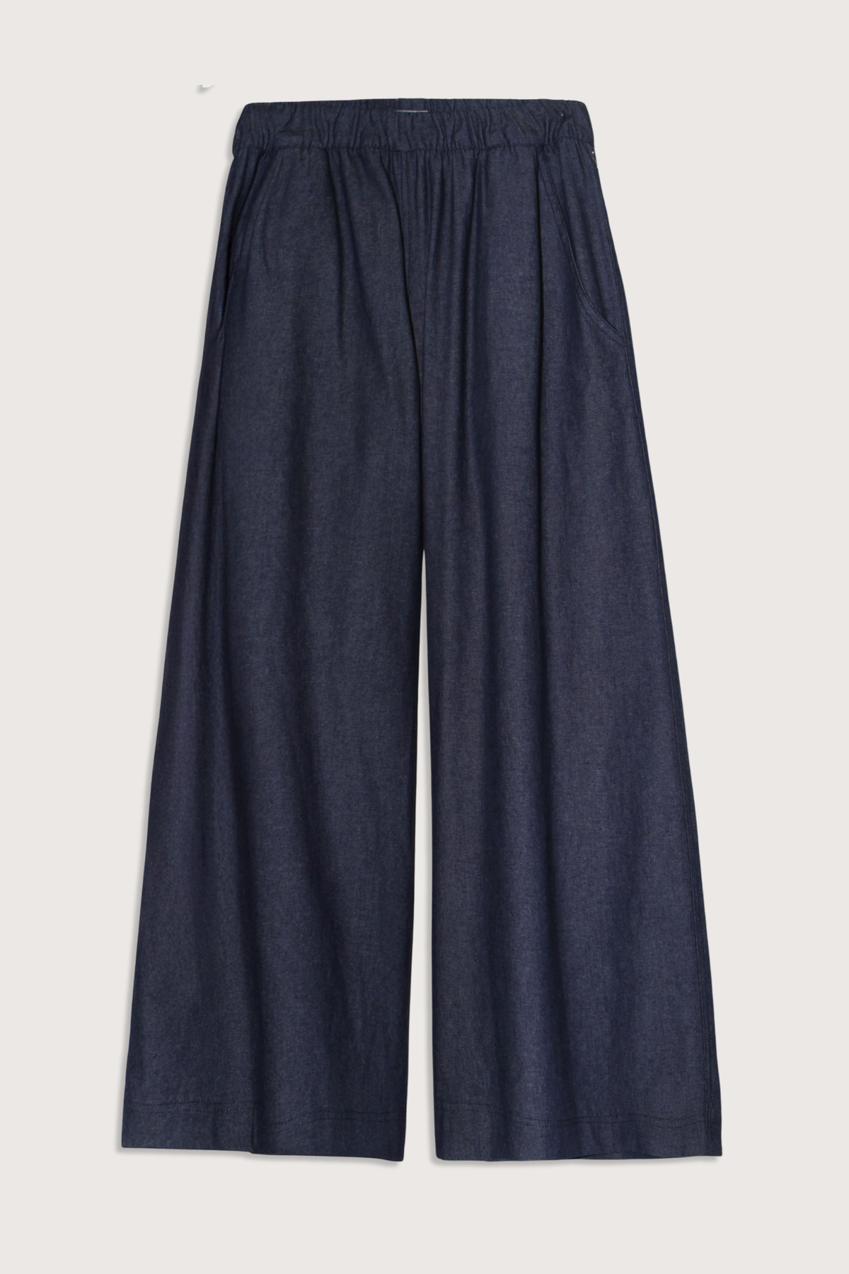 Aquarius Cocktail Connor Denim Elastic Waist Pant - Dark Denim - Image 1 of 3