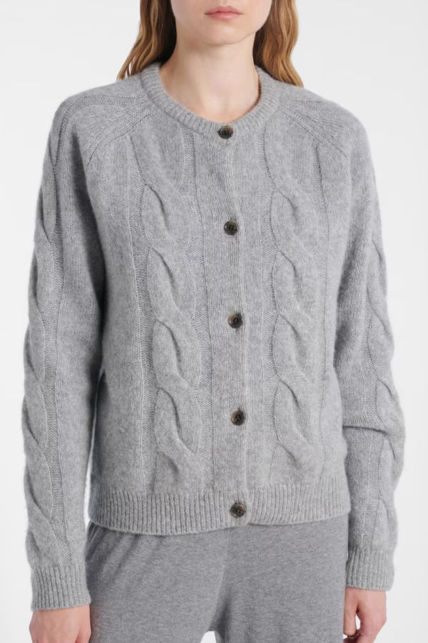 Lisa Yang Cable Knit Cardigan