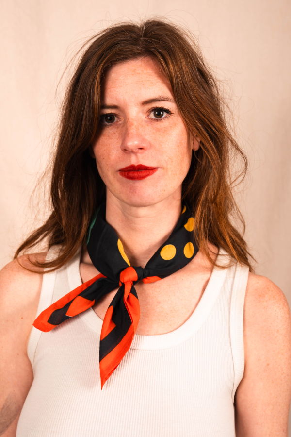 DUSHYANT. Archie Bandana No. 4 Large Contrasting Dots Art Print Bandana