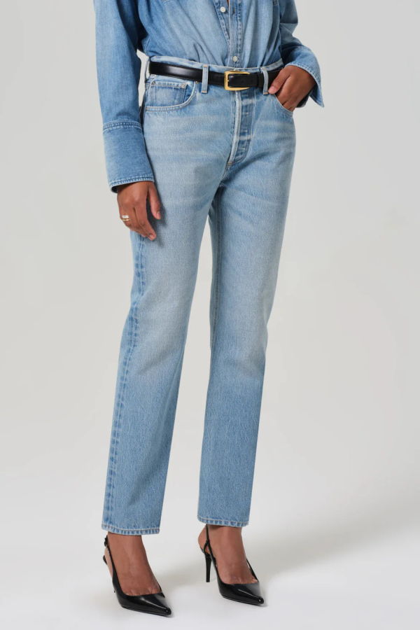 Citizens of Humanity Blaine High Rise Straight Jeans