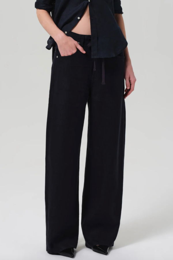 Citizens of Humanity Brynn Drawstring Linen Trouser