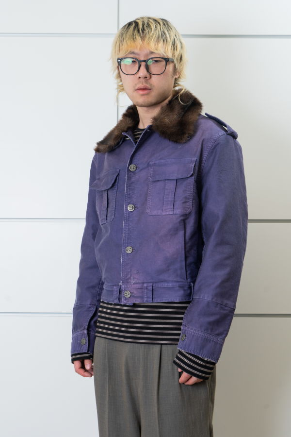 PAC Bullet Military Jacket - Purple