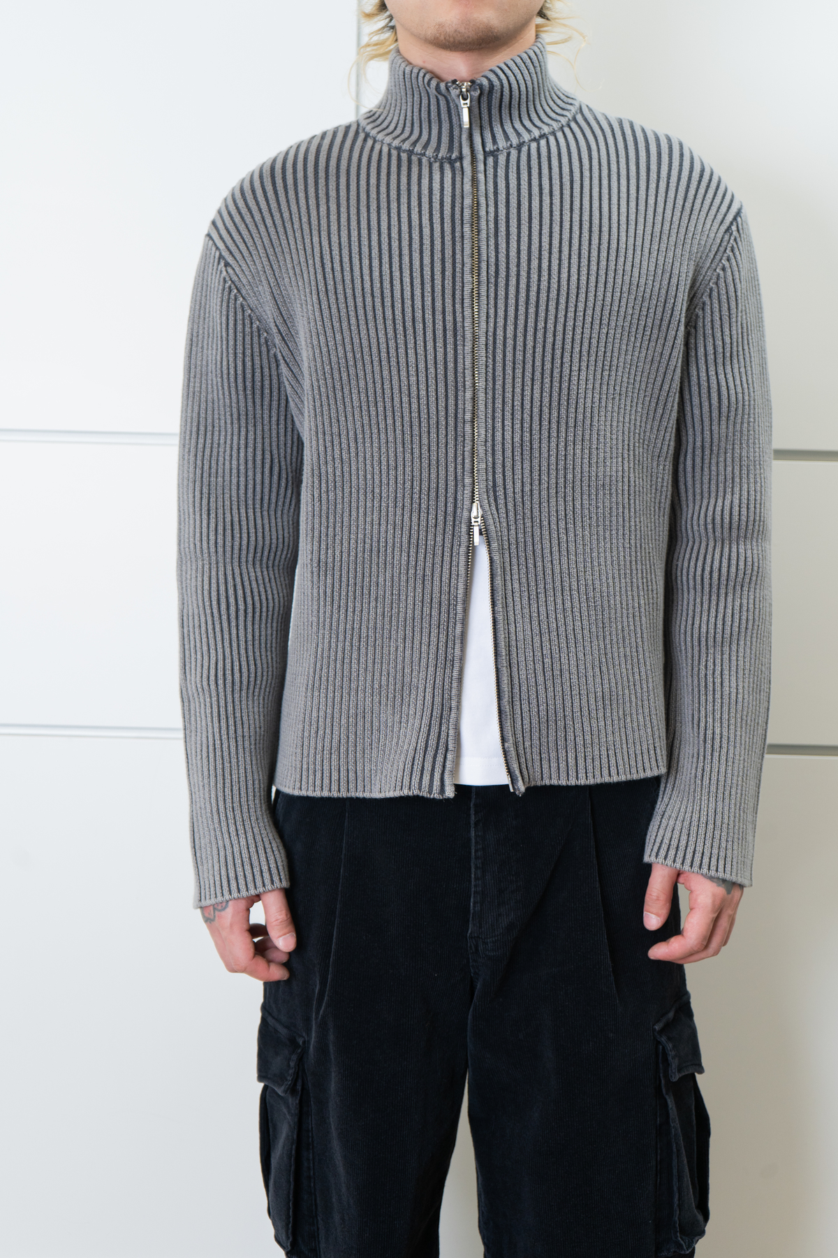 INSAIT Fade Zipper Sweater - Image 6 of 6