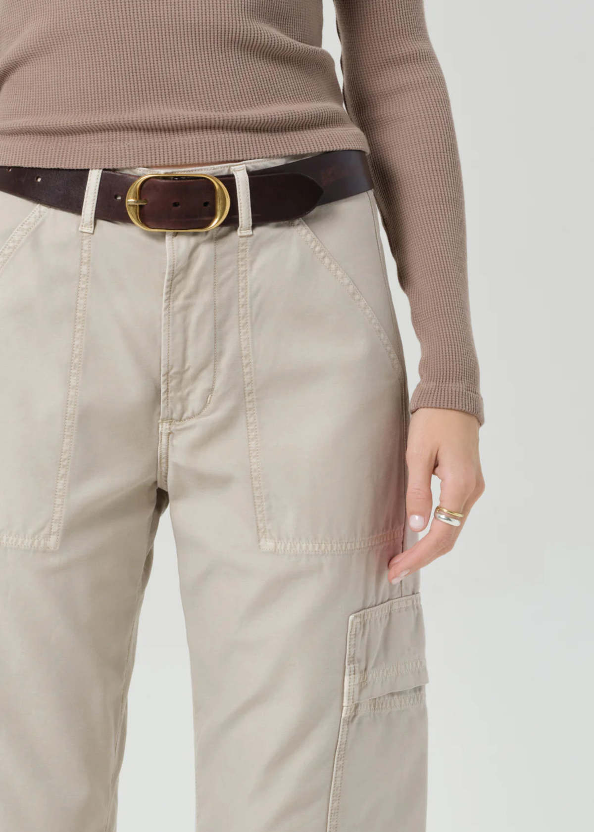 Citizens of Humanity Marcelle Low Slung Cargo Jeans - Image 7 of 7