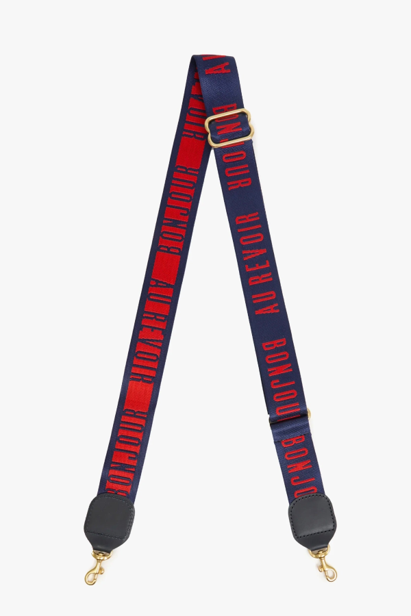 Clare V. Bonjour Au Revoir Adjustable Crossbody Strap