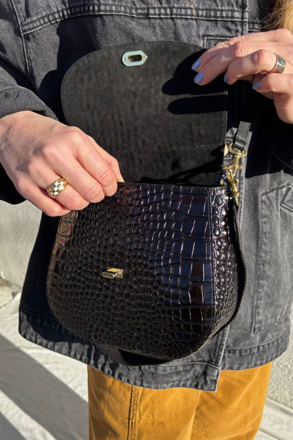 Clare V. Turnlock Louis Bag