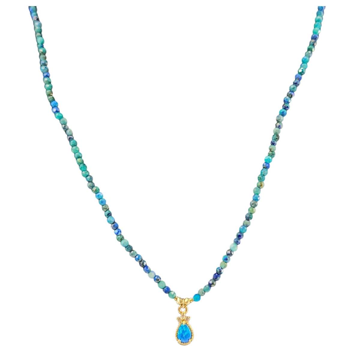 Madison Beverly Hills Choker-3 Choker - Blue / Green - Image 1 of 2