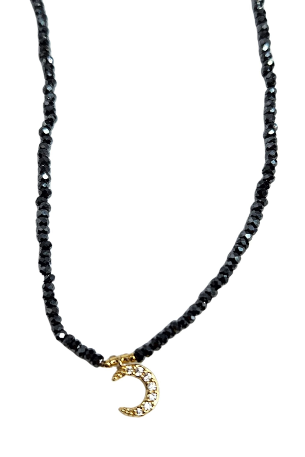 Madison Beverly Hills Choker-5 Necklace - Gray