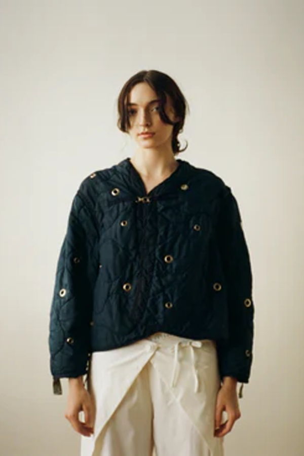 Sloppy Seconds Liner Jacket With Grommets