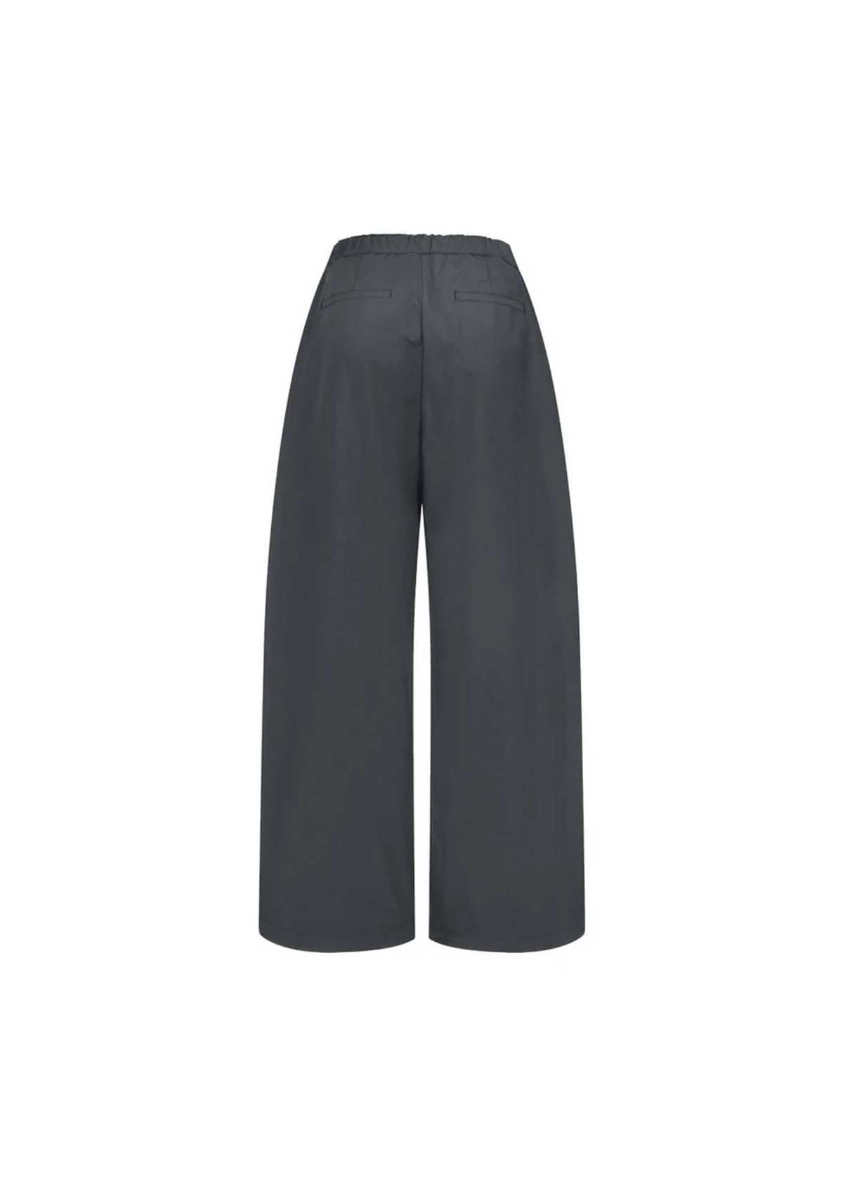 AMOMENTO Two Tuck Balloon Pants - Charcoal - Image 2 of 7