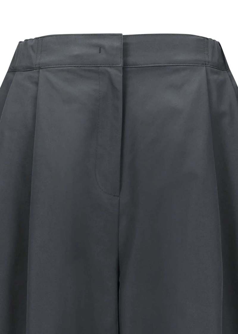 AMOMENTO Two Tuck Balloon Pants - Charcoal