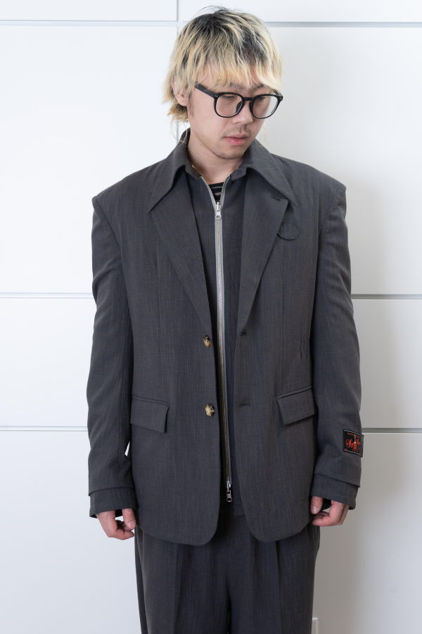 Syuman Nu Suit Jacket - Dark Grey