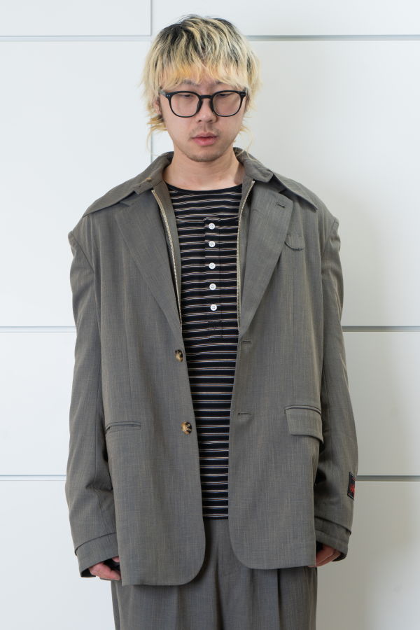SYUMAN Nu Suit Jacket - Grey