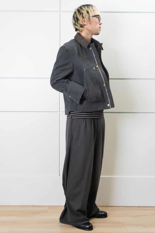 SYUMAN Canvas Detroit Jacket - Black