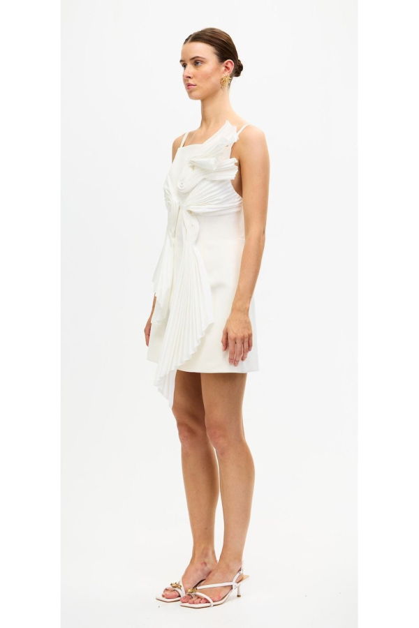 acler Crowcombe Mini Dress - Ivory