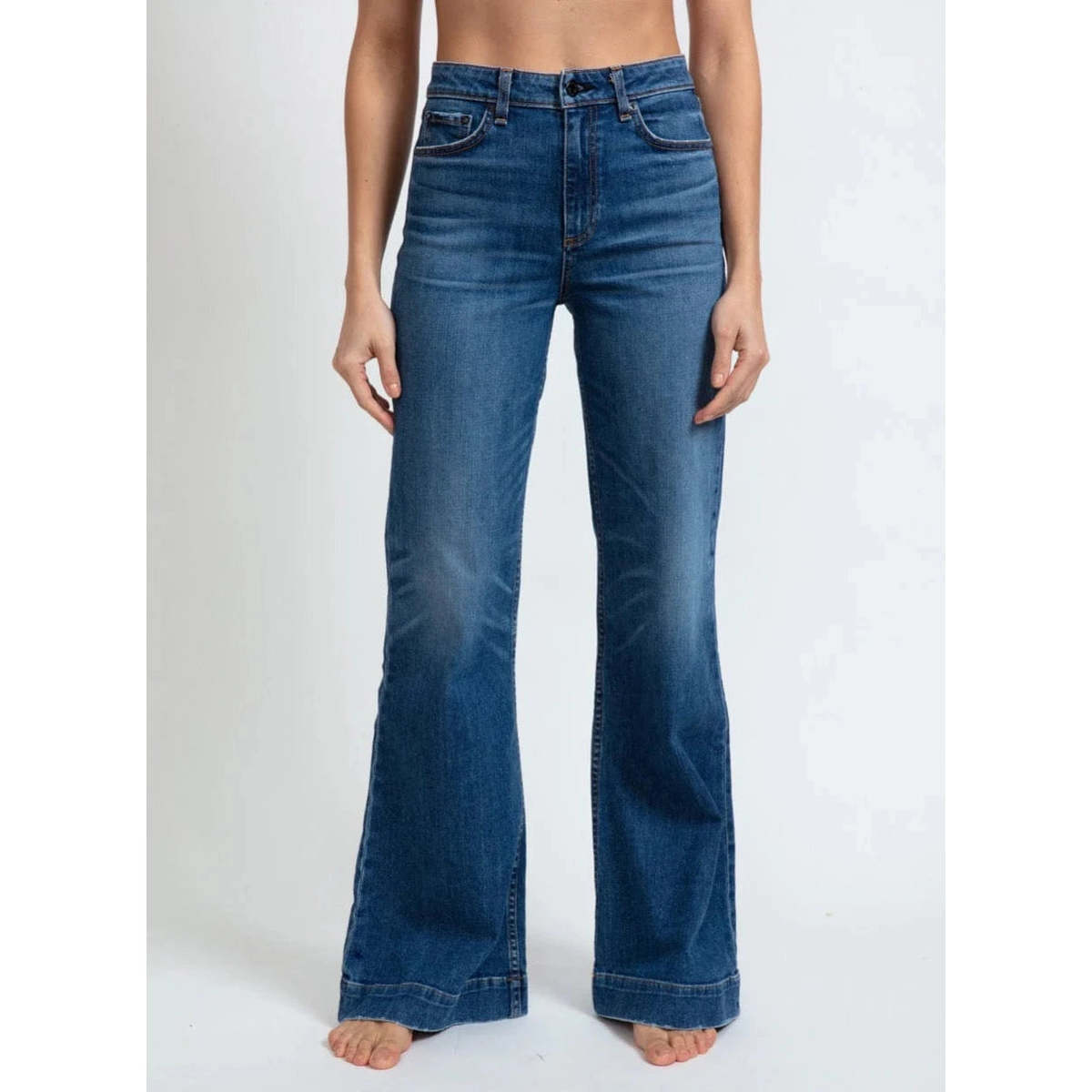 ASKK NY Juniper Wide Leg Jeans - Auburn - Image 4 of 6