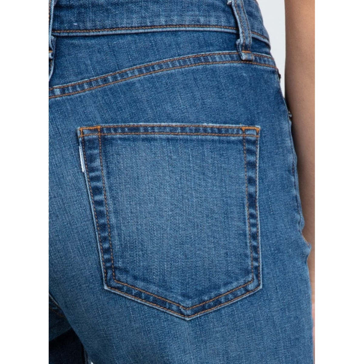 ASKK NY Juniper Wide Leg Jeans - Auburn - Image 6 of 6