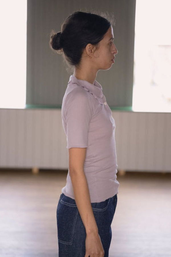 Baserange Dual Polo Top - Verbe Purple