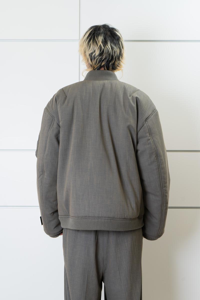 Syuman Bomber Jacket - Grey