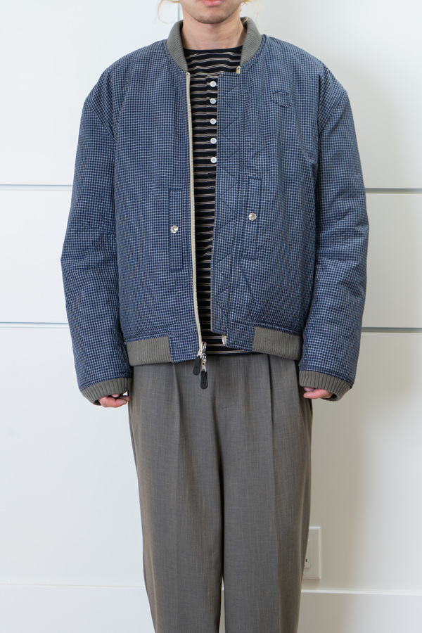 Syuman Bomber Jacket - Grey