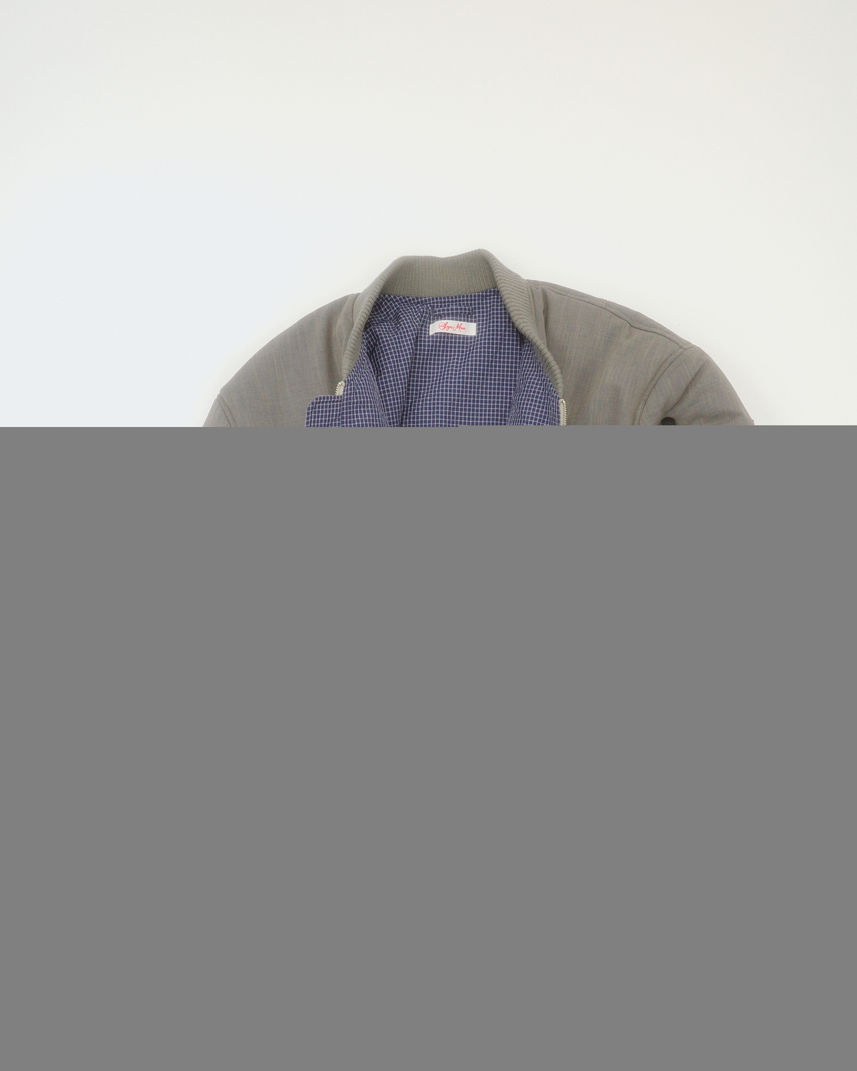 Syuman Bomber Jacket - Grey - Image 8 of 8