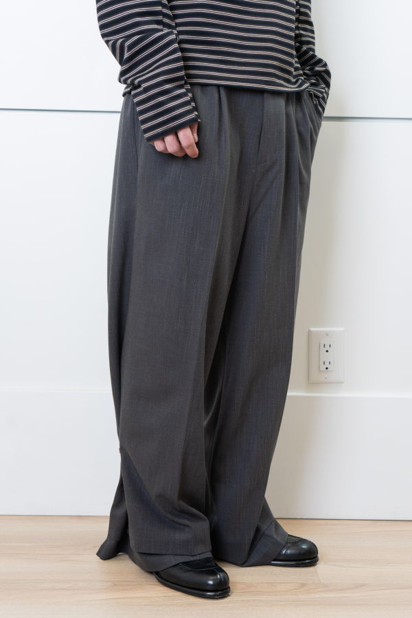 SYUMAN Nu Suit Trousers - Dark Grey