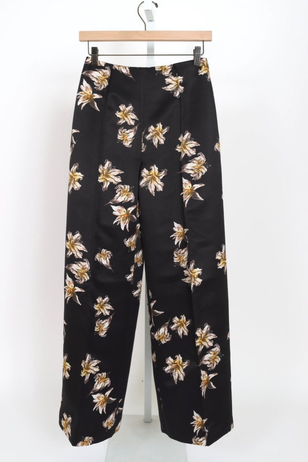 emilia wickstead Daffy Trousers Festive Lilies