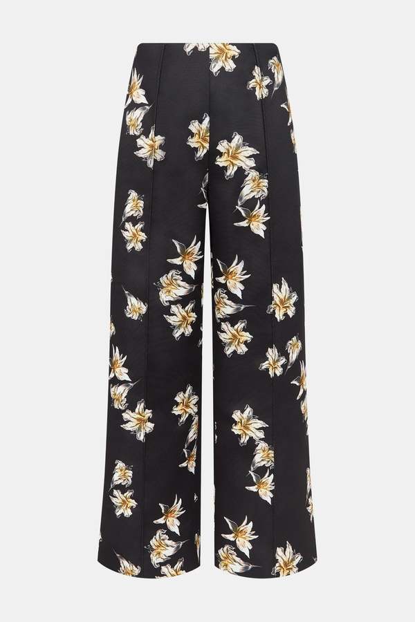 emilia wickstead Daffy Trousers Festive Lilies
