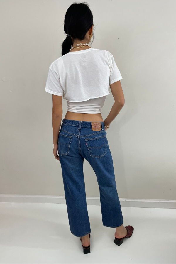 Levi's Vintage 80s 501 Button Fly Jeans - Medium Wash 31x27