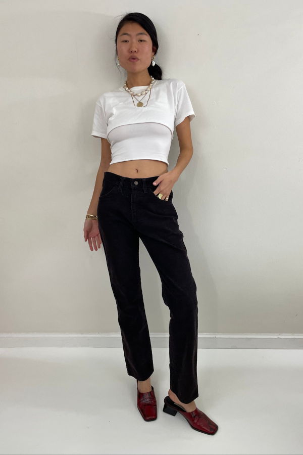 Levi's Vintage 80s Corduroy Jeans - Brown