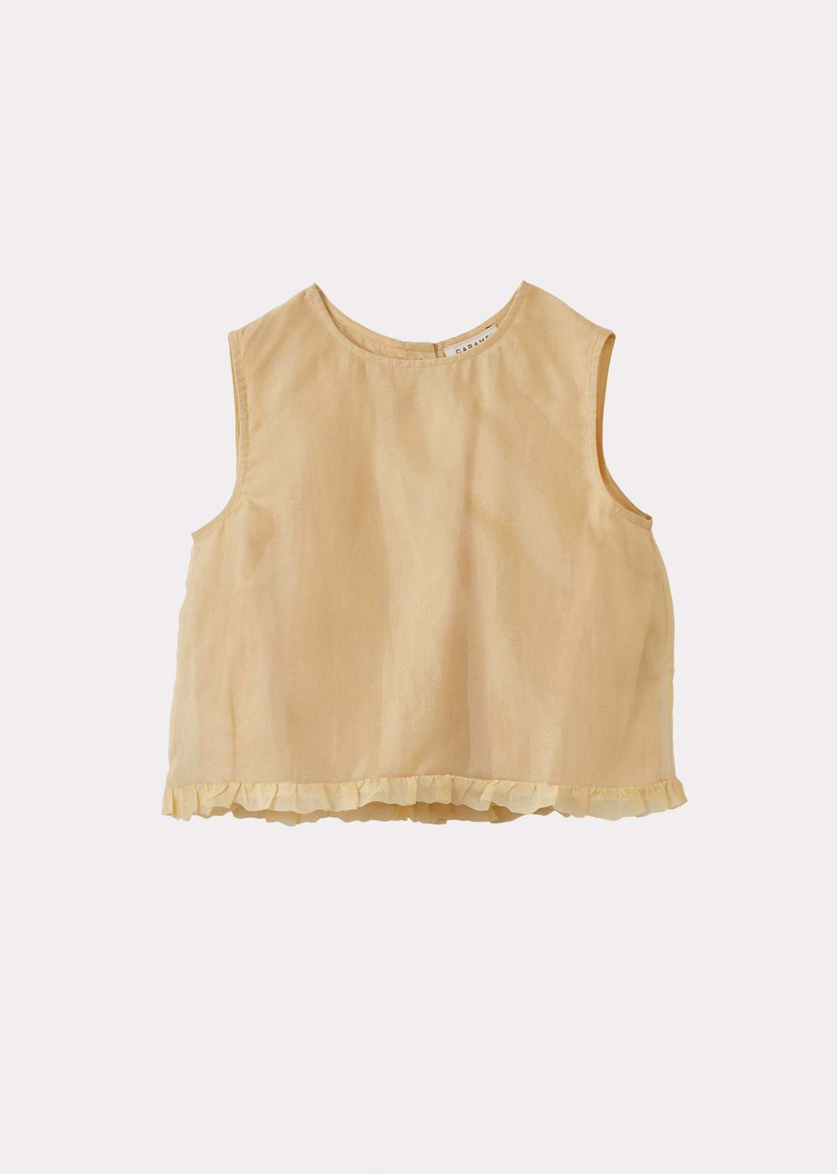 KIDS Caramel Deryn Silk Top - Cream - Image 1 of 2