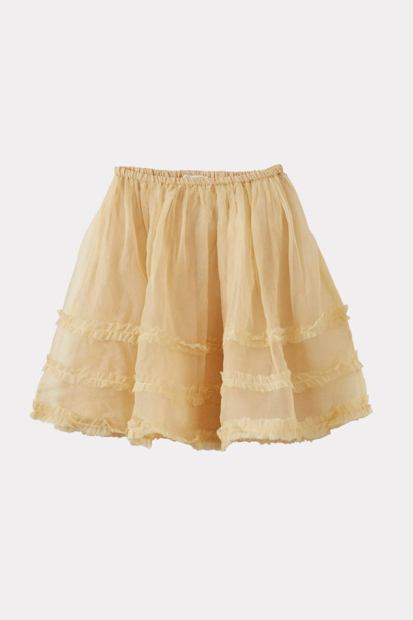 KIDS Caramel Halton Girl's Silk Tutu Skirt