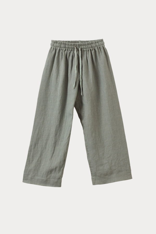 KIDS Caramel Judo Children's Trousers - Grey / Green