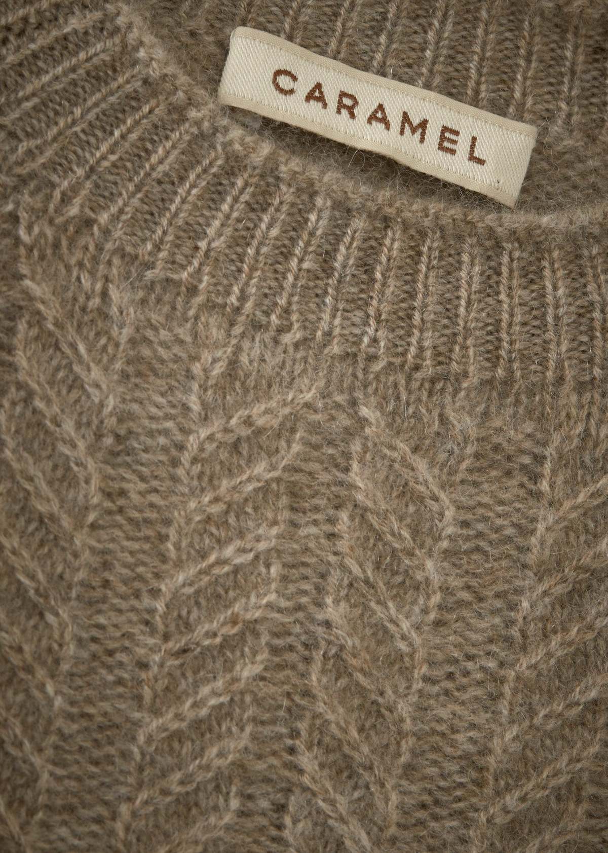 Kids Caramel SCOUT JUMPER - MINK - Image 3 of 5