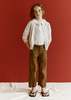 Kids Caramel Willow Children's Merino Wool Cardigan - Cream - Thumbnail 2