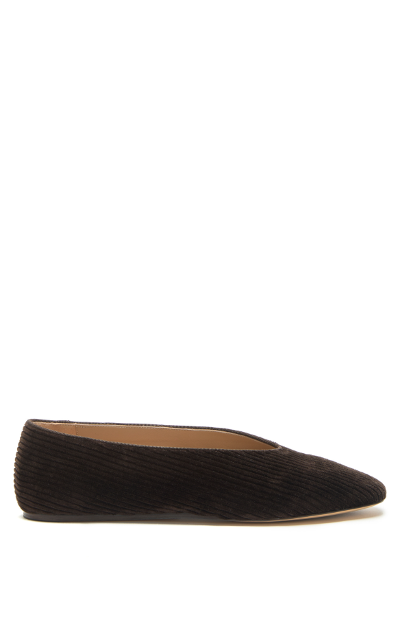 Le Monde Beryl Regency Slipper Flats - Brown