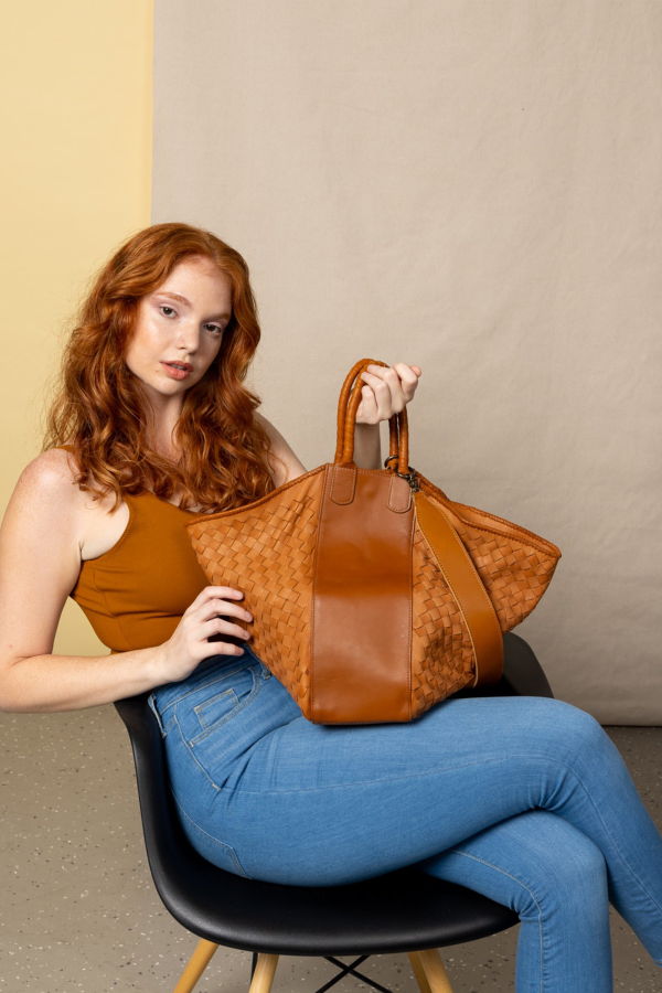 Deux Mains All Day Leather Tote