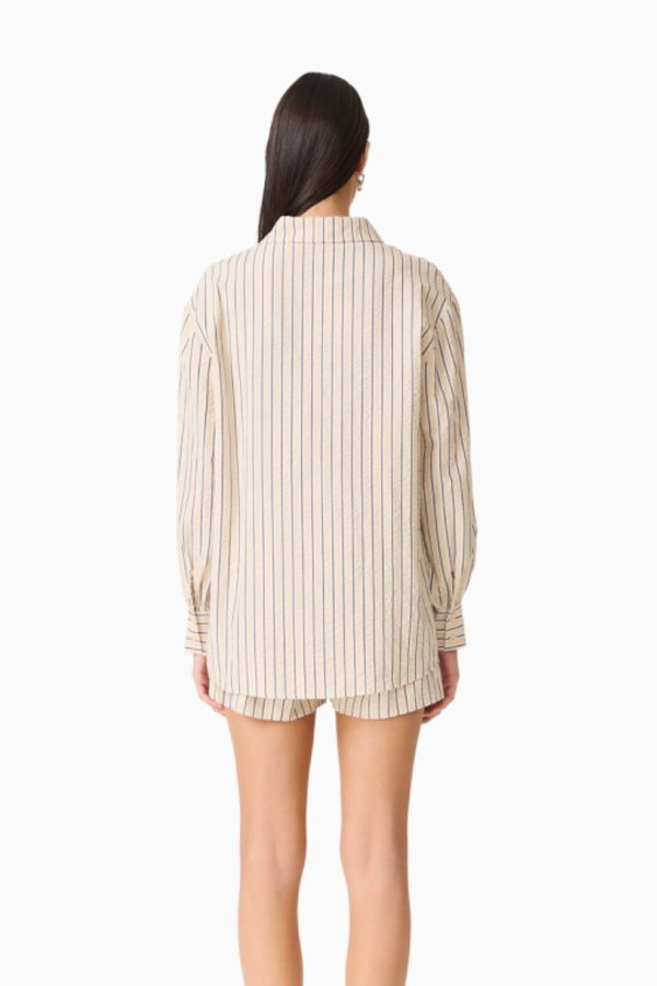 Curaae Kalea Shirt - Beige/White