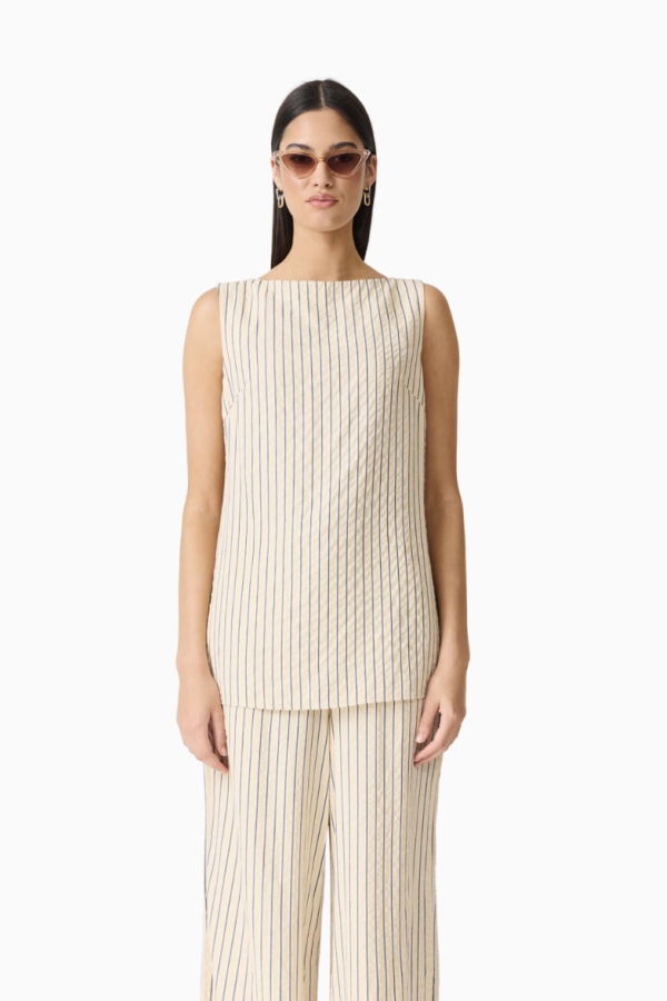 Curaae Kalea Top - Beige/White