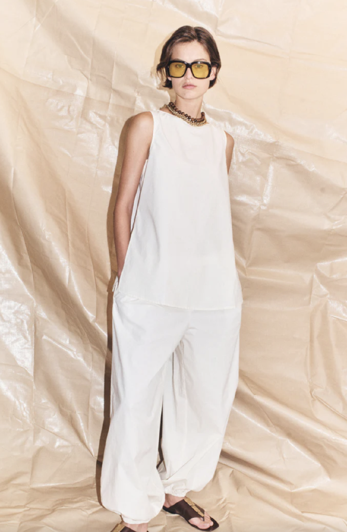 BLANCA Yan Top - Cream - Image 3 of 3