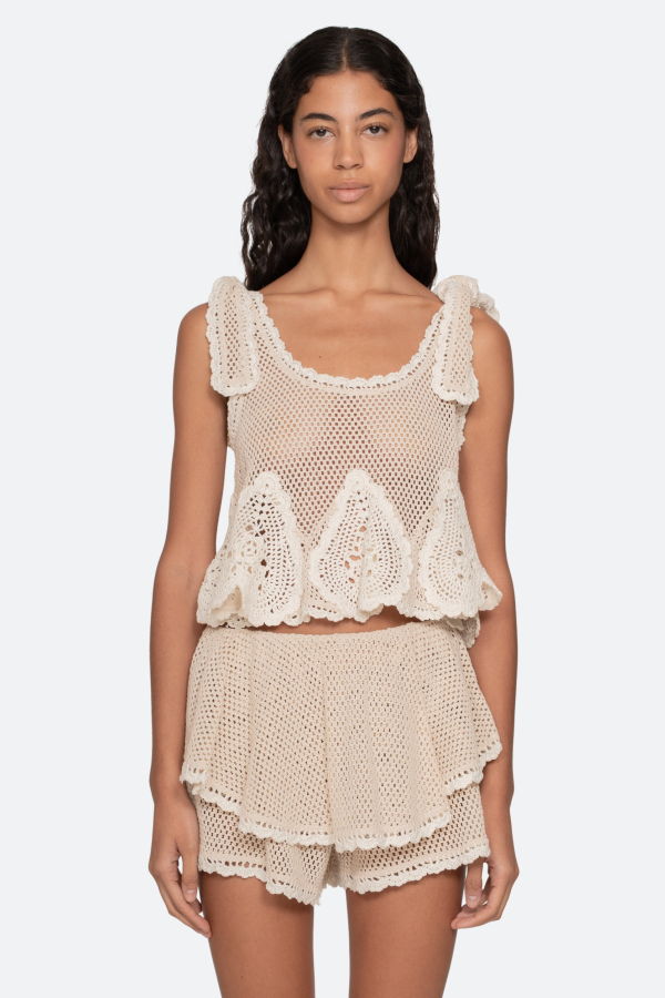 Sea NY Madelyn Tank - Cream