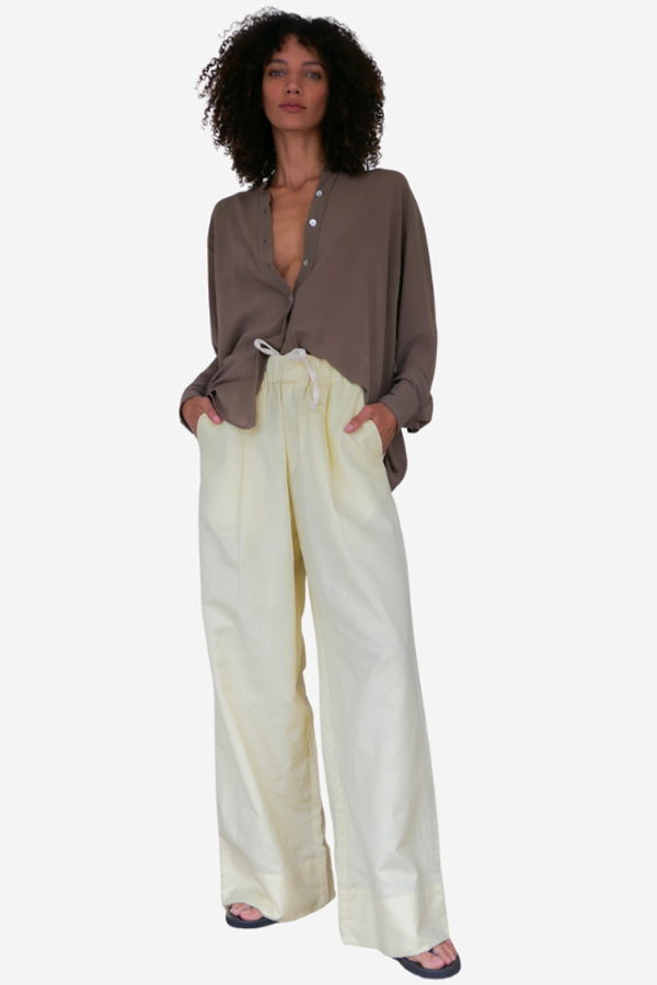 Sloan Linen Boyfriend Trousers