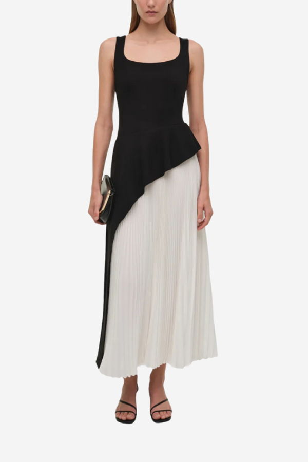 Jonathan Simkhai Zayla Midi Dress - Black Multi