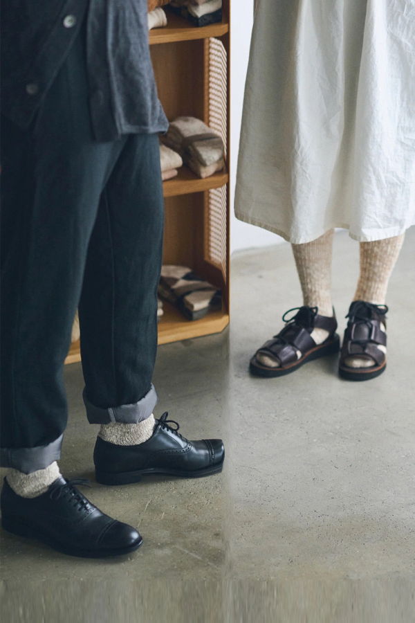 Yahae Garabou Organic Cotton Slipper Socks