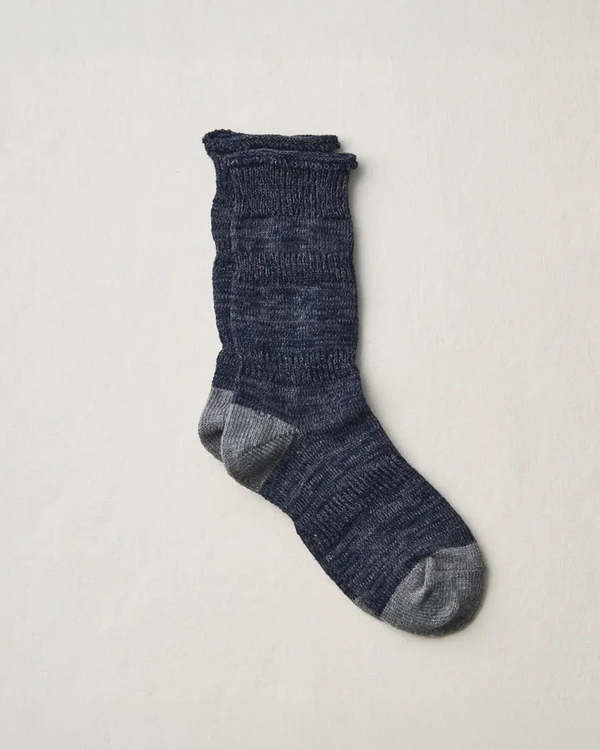 Yahae Ploot Organic Cotton Socks - Navy