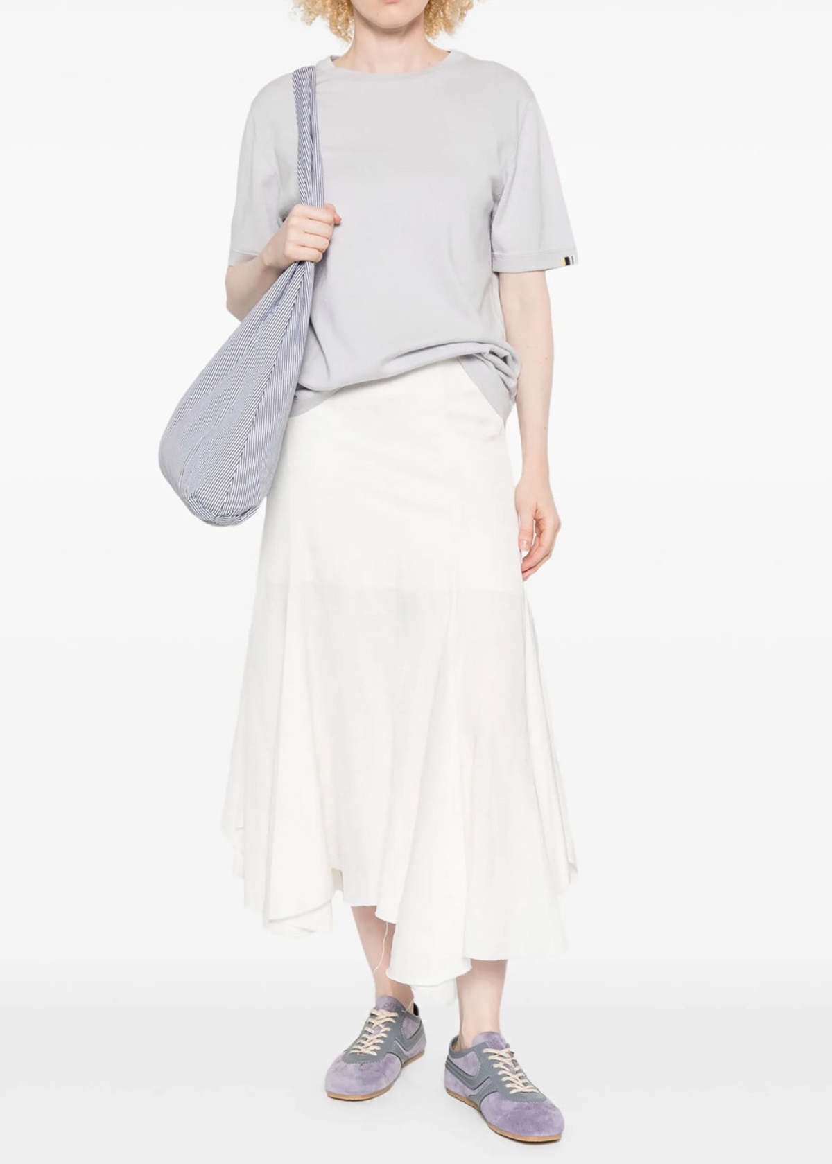 Extreme Cashmere N394 James T-Shirt - Light Grey - Image 2 of 4