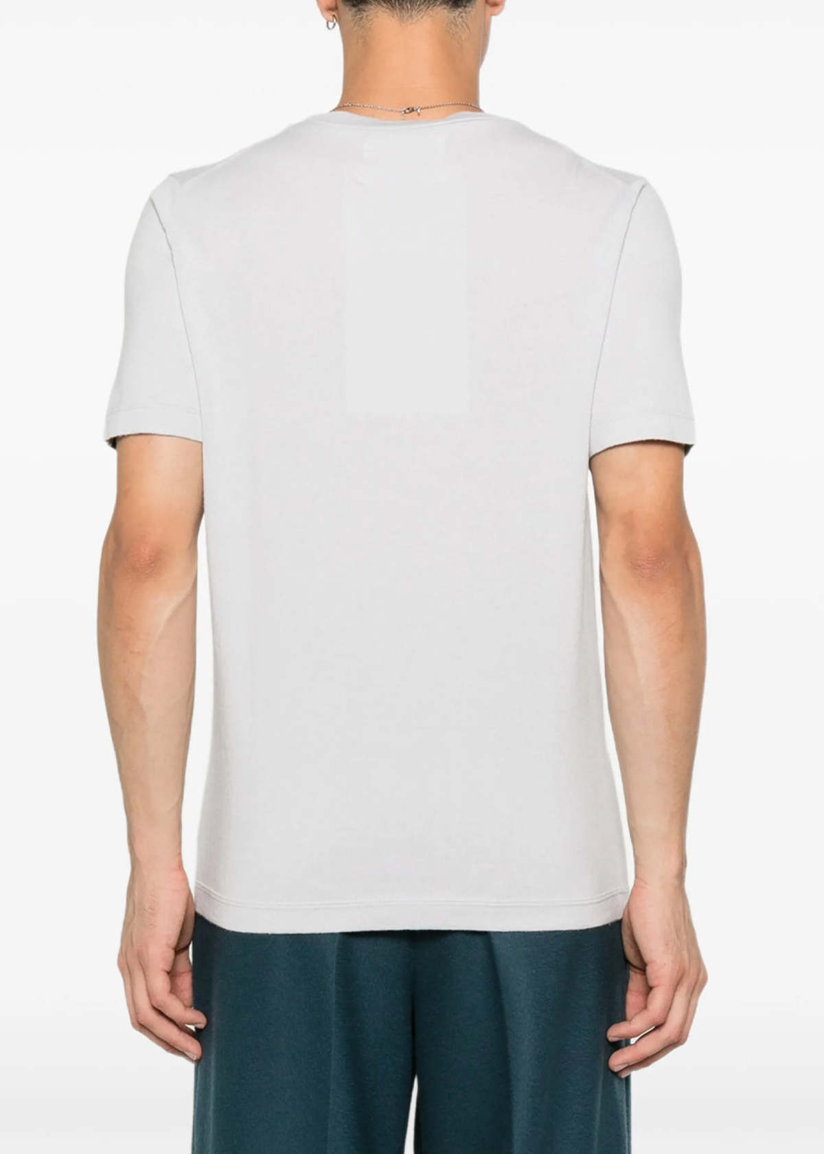 Extreme Cashmere N394 James T-Shirt - Light Grey - Image 3 of 4