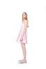 MARQUES ' ALMEIDA Printed Heavy Satin Baby Doll Dress - Pink - Thumbnail 3