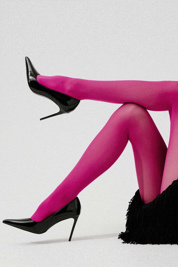 Swedish Stockings Svea Tights - Magenta